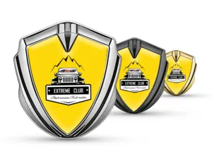 Emblema Auto Badge Minimal Moderno
